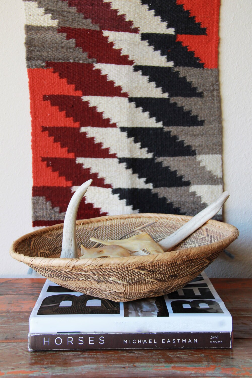 On SALE Vintage Navajo Rug Gallup Throw