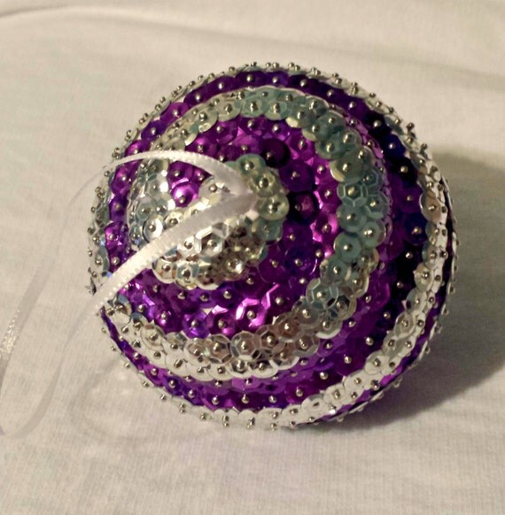 vintage christmas ornament handmade sequin by vintage christmas ornament handmade sequin by