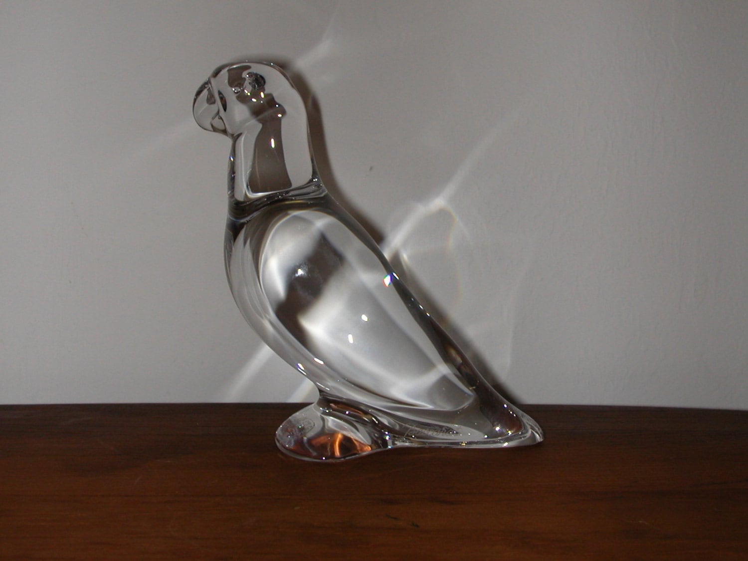 baccarat crystal bird figurines