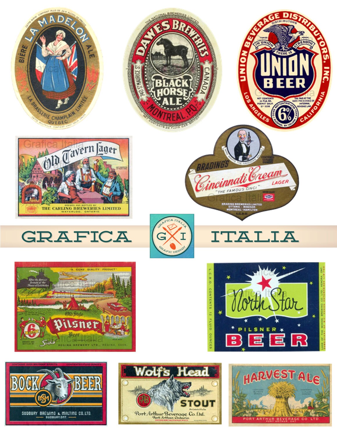 Printable Beer Labels
