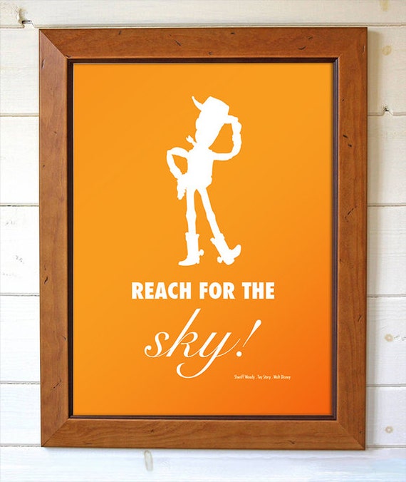 Items similar to Disney Pixar Toy Story Sherif Woody Reach For The Sky