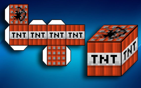 instant download minecraft tnt box minecraft by fishdesgn