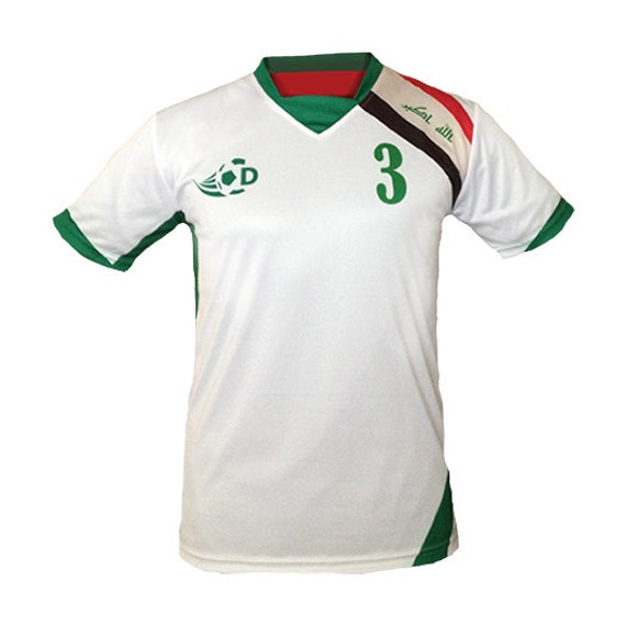 Iraq's National Soccer Jersey 2010/11 Away by Peak - SportingPlus - Passion  for Sport