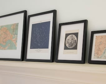 Custom Framing 11 x 14: Modern Black Eco-Friendly Frames