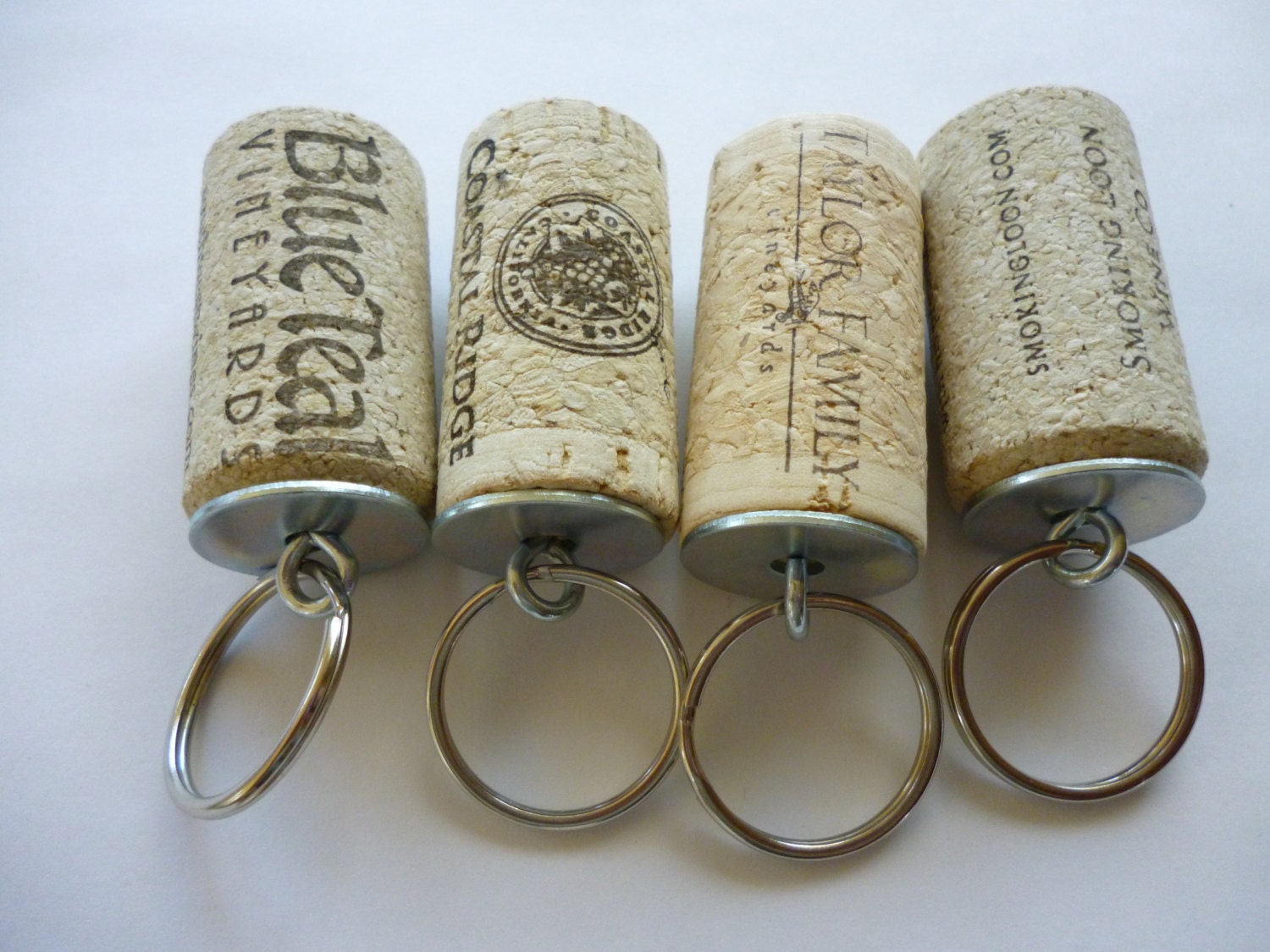 Wine Cork Keychain Great Party Favor Vineyard Theme