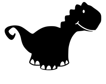T Rex Stick Figure Decal for Cars & Trucks - T-rex Vinyl Sticker - Your Stick Figure Family Was Delicious Window Decal - Dinosaur Decal