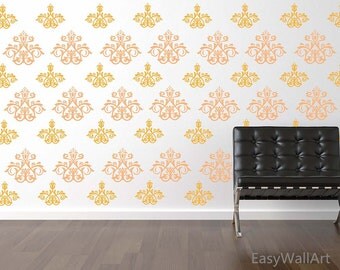 Gorgeous Flowers Flowers Wall Pattern Wall Decal by EasyWallArt