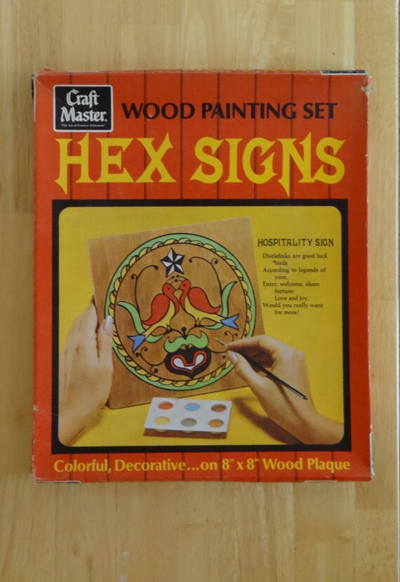 Vintage Craft Master paintbynumber Pennsylvania Dutch Hex
