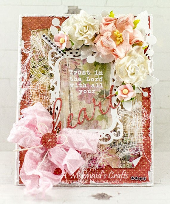 handmade shabby chic greeting card handmade shabby chic greeting card