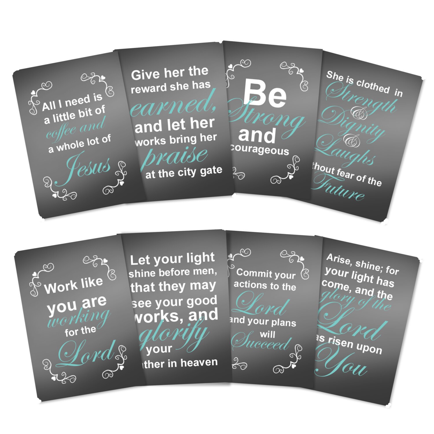 Bible Quote Stickers bible verse stickers Erin by PlannerCandy