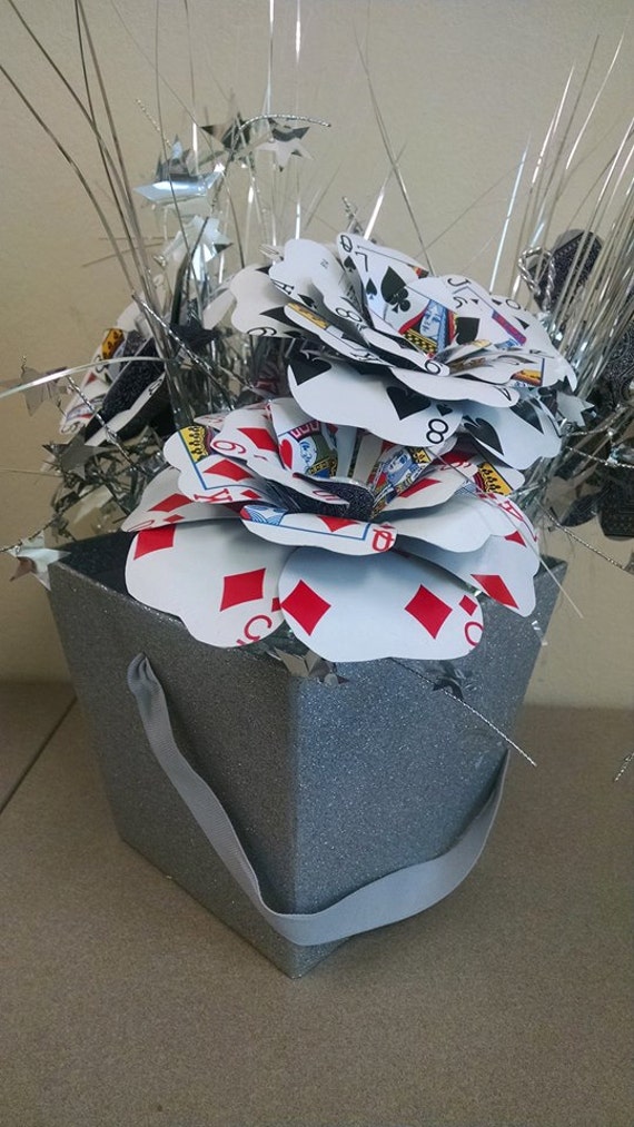 Playing Card Flower Bouquets