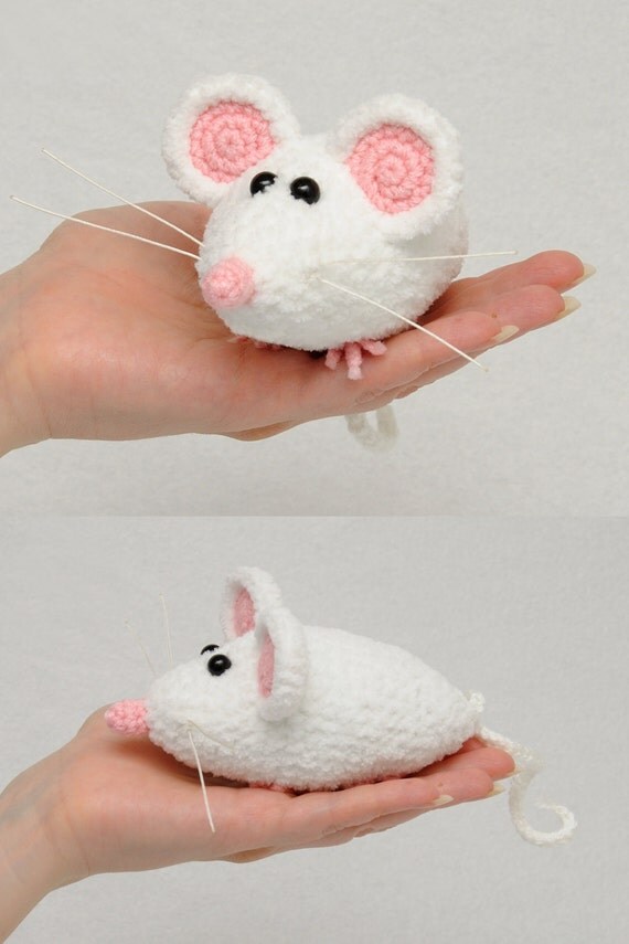 Crochet Mouse Crochet toy Plush Toy Mice toy Kids Gift For
