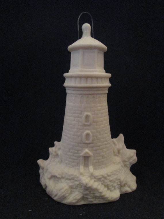 Porcelain Bisque Ready to Paint LIGHTHOUSE by WoodstockPorcelain