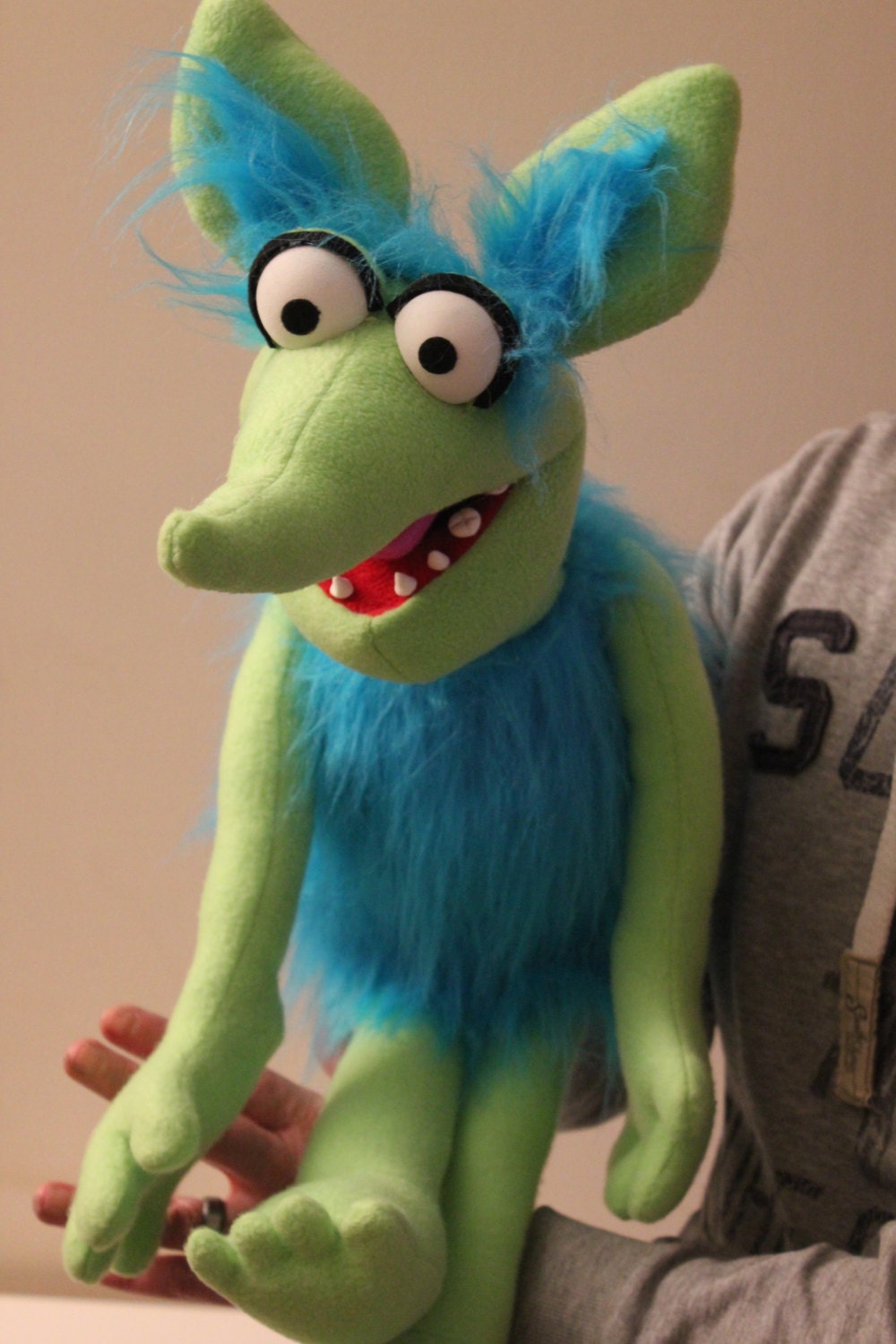 Custom Made Professional Monster Puppet Any Colour