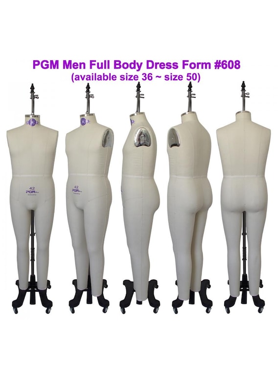 PGM 608 Industry Grade Men Full Body Dress Form FREE SHIPPING