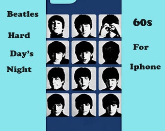 Beatles iphone case, iphone case,60's, cover, retro, iphone 6, iphone 5, cover, iphone 6 plus, iphone 4