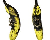 Zombie, zombie art, zombie sculptures, art, sculptures, custom, custom art, banana,  Zombie style banana "boonana"