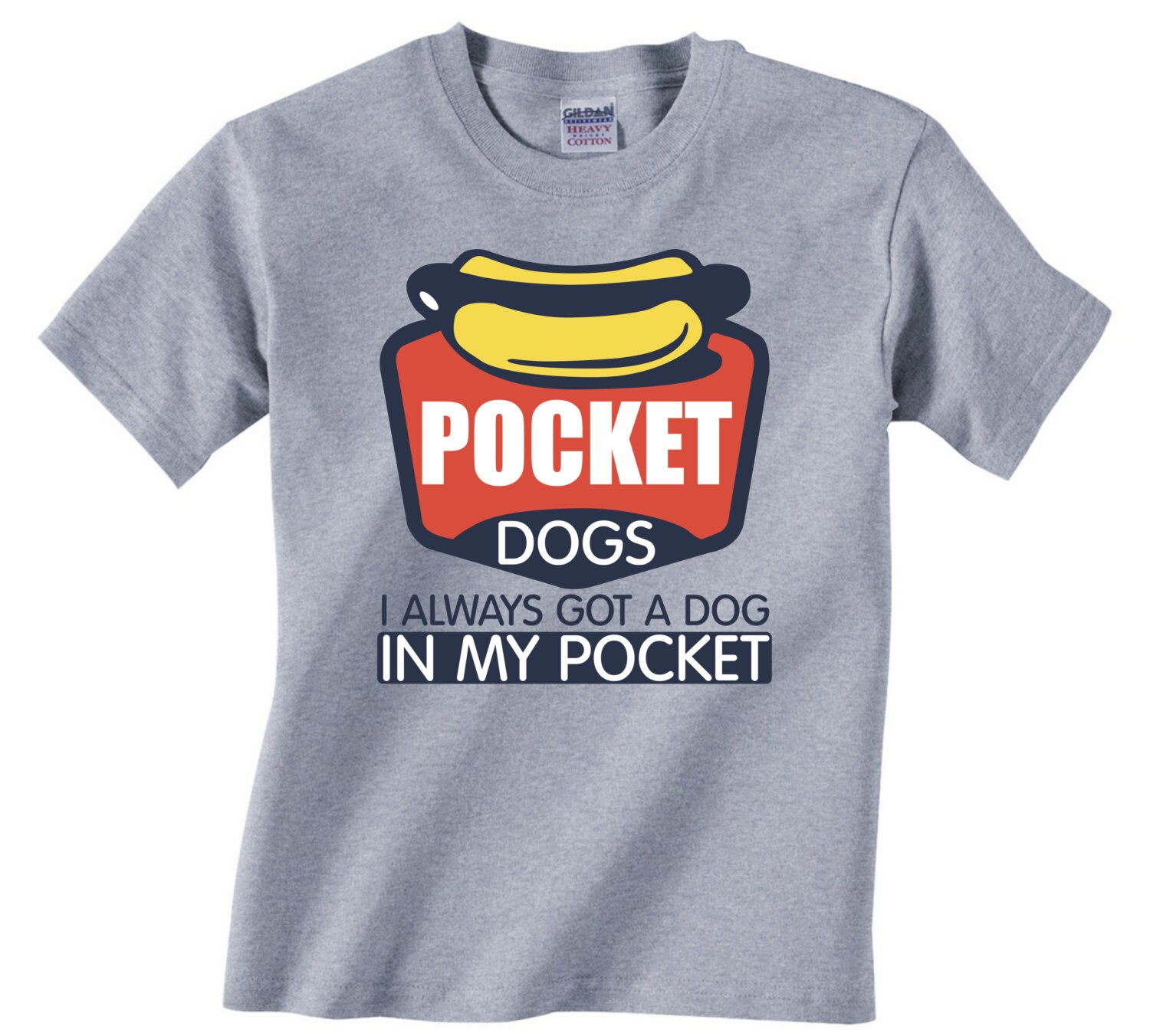 dog in a pocket t shirt