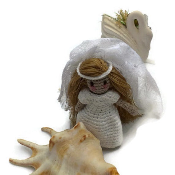 Items similar to Amigurumi Crochet Bride Doll Crochet Doll ...