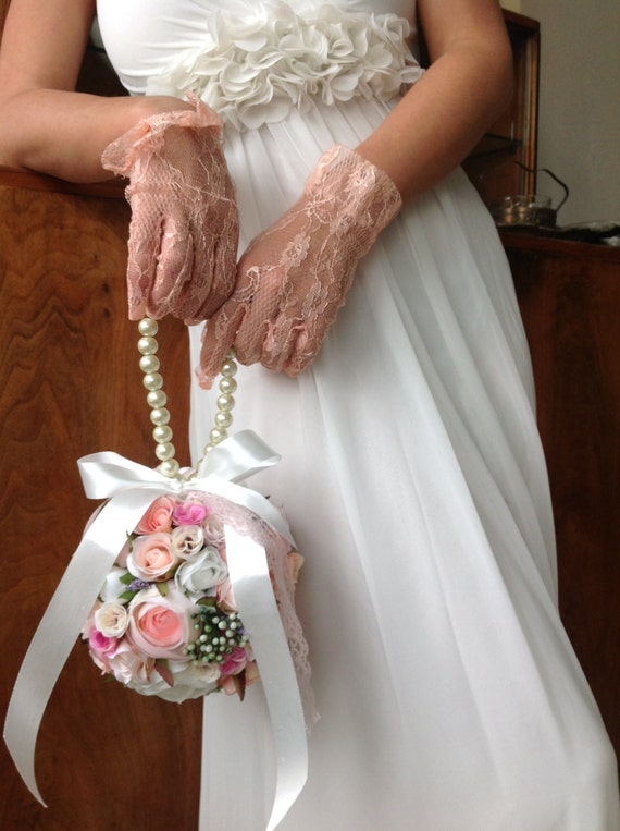 Silk Wedding Bouquet - Silk Bridal Bouquet - Fabric Bridal Bouquet - Silk Bouquet - Fabric Bouquet - Wedding Accessories