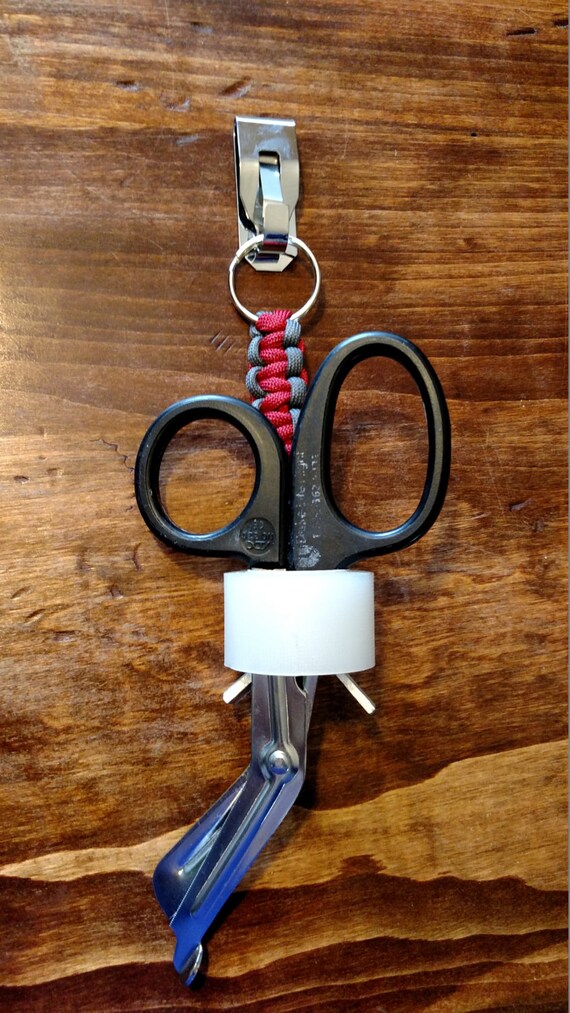 BELT CLIP Trauma Shear Lanyard this is a custom made lanyard