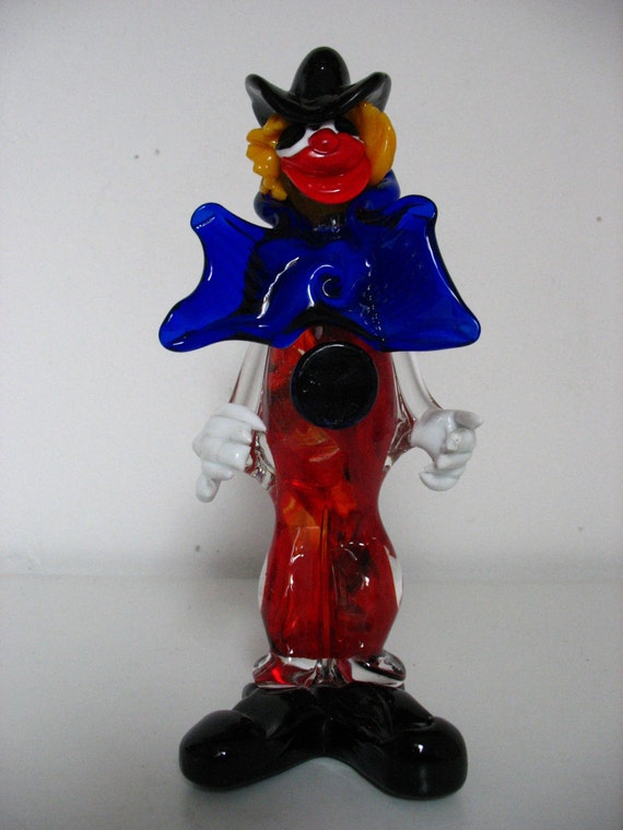 Italian Murano Glass Clown