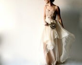 Wedding dress, Bohemian wedding dress, Blush wedding dress, Corset wedding dress, Romantic, Bohemian, Hippie, Alternative, wedding dress