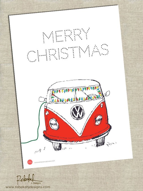 Volkswagen Christmas Cards 