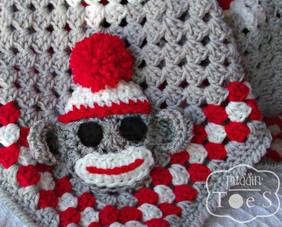 Crochet Patterns Galore - Monkey Around Baby Blanket