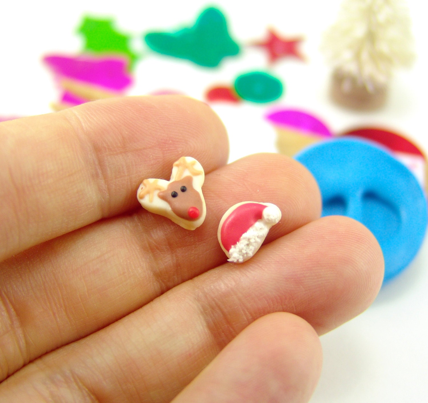 Polymer Clay Mold Flexible Silicone Dollhouse Cookie Mold