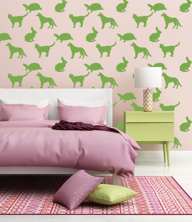 Animal Wall Decal Animal Decals Veterinary Gift Animal
