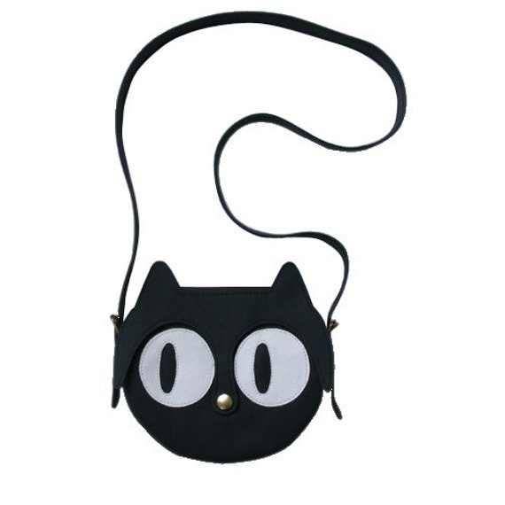 Leather Cat Bag shoulder bag animal bag Cat Bag leather