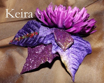Tribal Fusion ATS Bellydance Floral Hair Clip, Keira