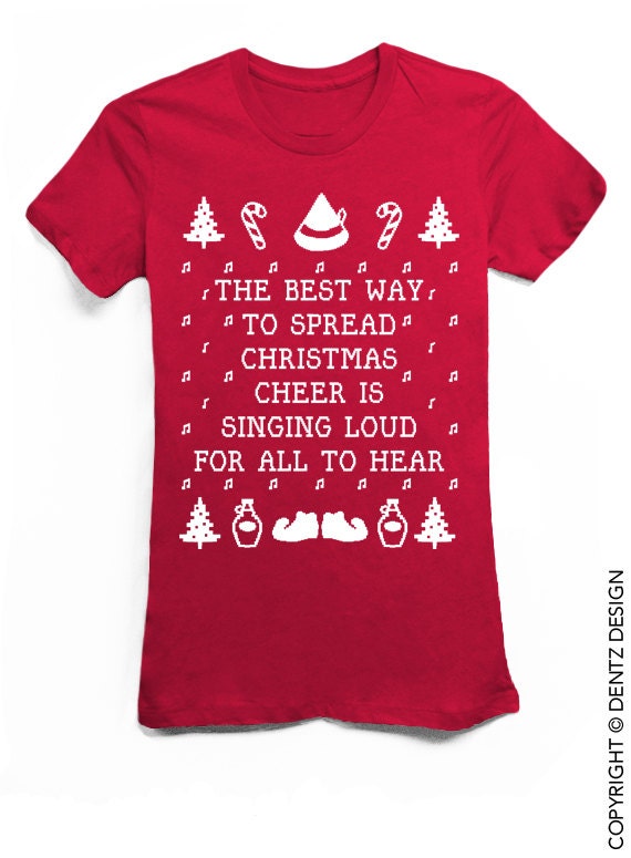 best way to spread christmas cheer shirt