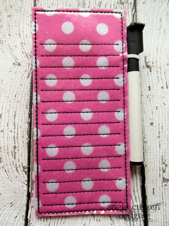 Dry Erase Memo Notepad