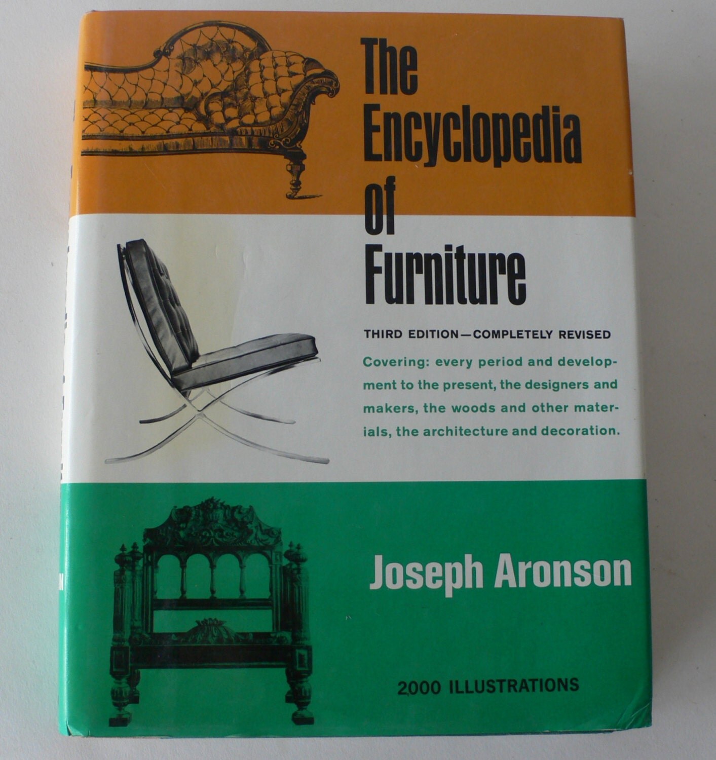 vintage book, The Encyclopedia of Furniture, 1989 from Diz Has Neat