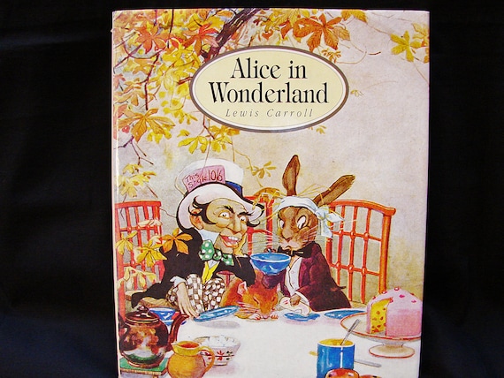 Vintage Book Alice in Wonderland Book by Lewis Carroll