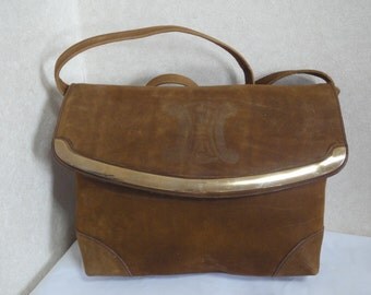 Vintage Celine brown macadam blaison doctor bag with by eNdApPi  