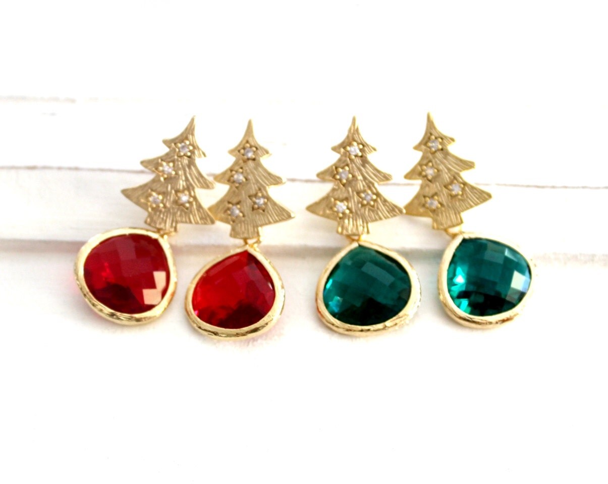 christmas tree earrings tree earrings emerald stud earrings christmas tree earrings tree earrings emerald stud earrings