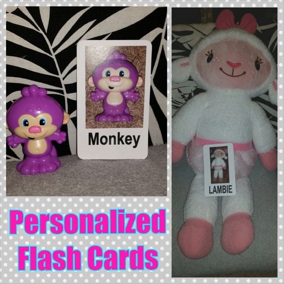 Personalized Flash Cards by on Etsy
