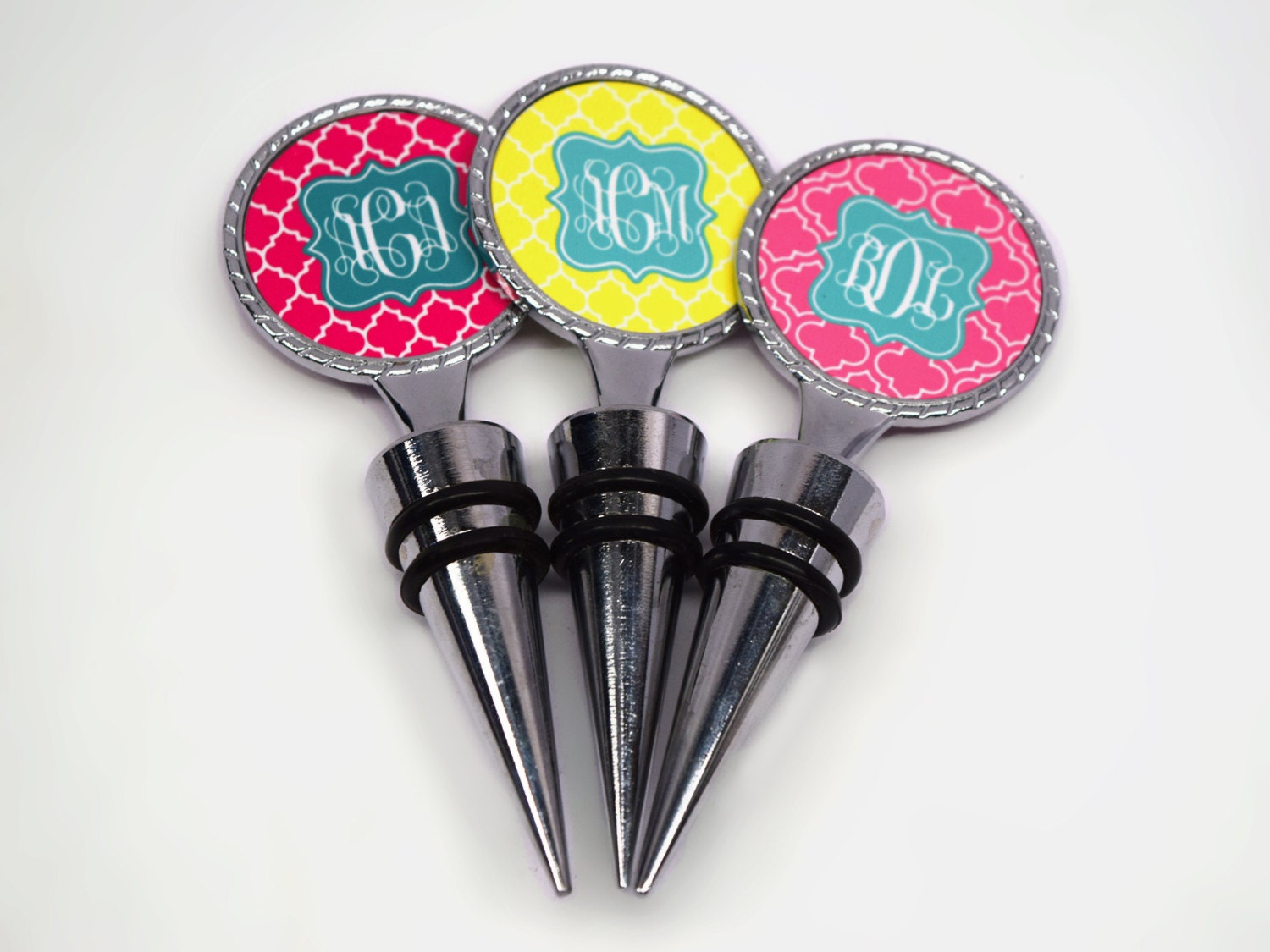 Personalized Wine Stopper Monogrammed Wine Stopper