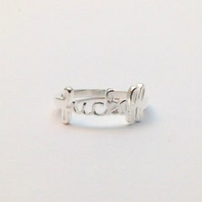 Popular items for fuck it ring on Etsy