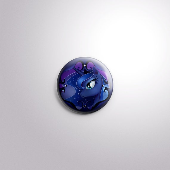 Princess Luna 15 Inch Pin Back Button By Mermaidsoupbuttons 