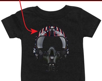 Personalized Top Gun "Maverick" Helmet T-shirt