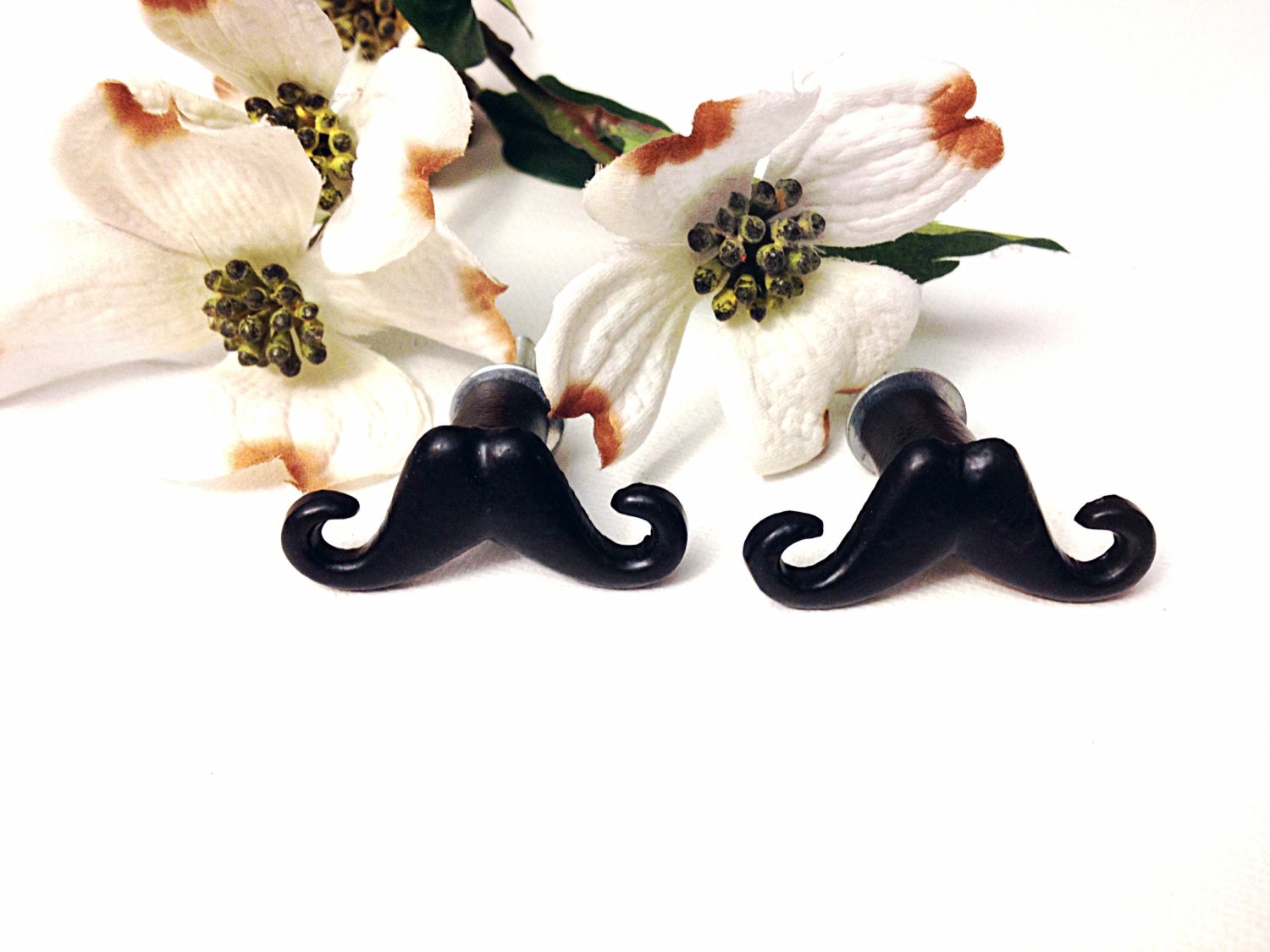 Mustache Knob Man cave Decor Movenber stlyle Whimsical