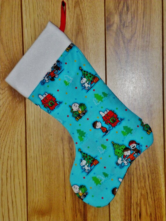 Peanuts Christmas Stocking Charlie Brown Lionel Snoopy