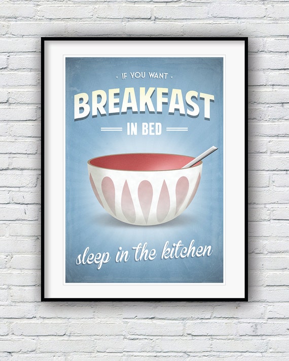 Items similar to Wall prints, Inspirational quote, Kitchen Poster