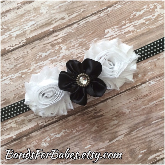 newborn satin flower headband shabby chic black white satin and shabby chic flower headband baby newborn satin flower headband shabby chic black white satin and shabby chic flower headband baby