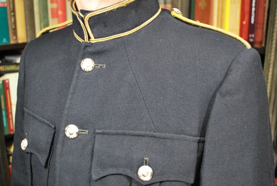 British Police Bobby Uniform Jacket Dated 1960 by BWBritishVintage