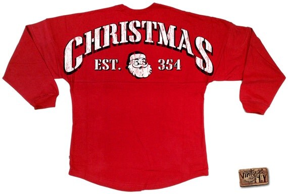 christmas spirit longsleeve jersey t shirt by christmas spirit jersey
